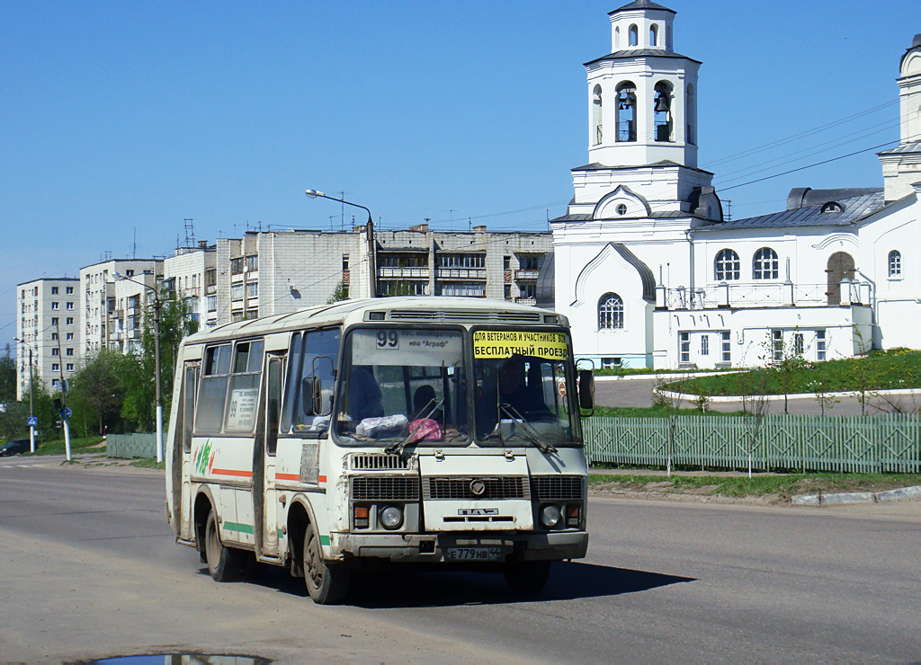 Костромская область, ПАЗ-32054-07 № Е 779 НВ 44