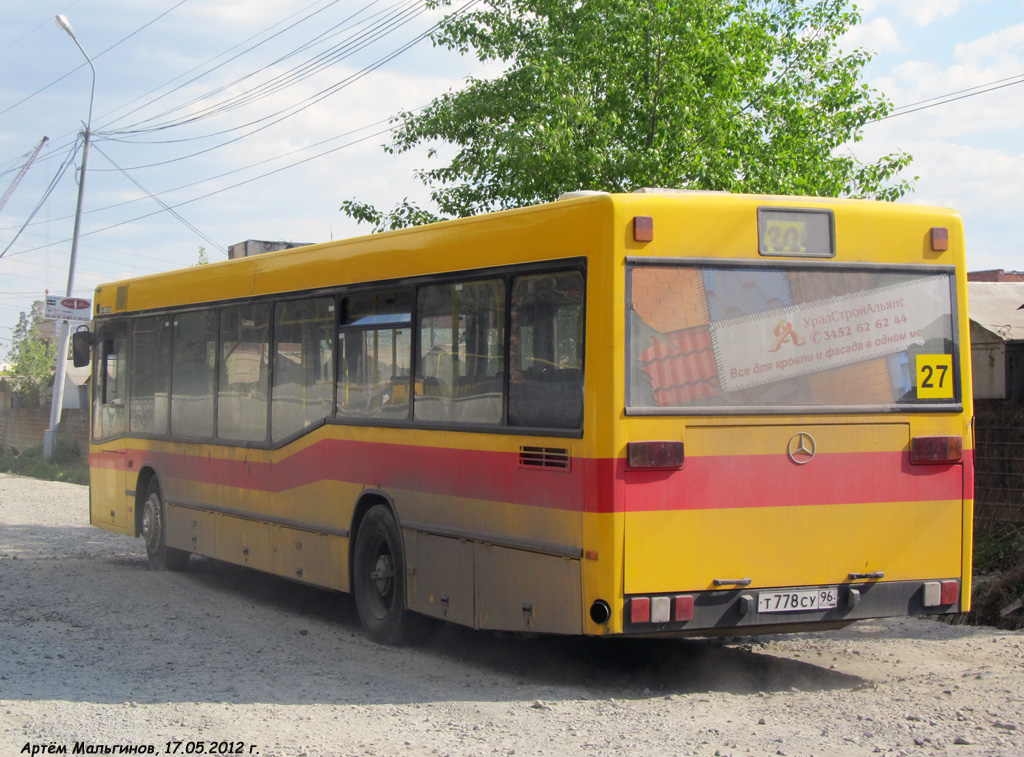 Sverdlovsk region, Mercedes-Benz O405N2 # Т 778 СУ 96
