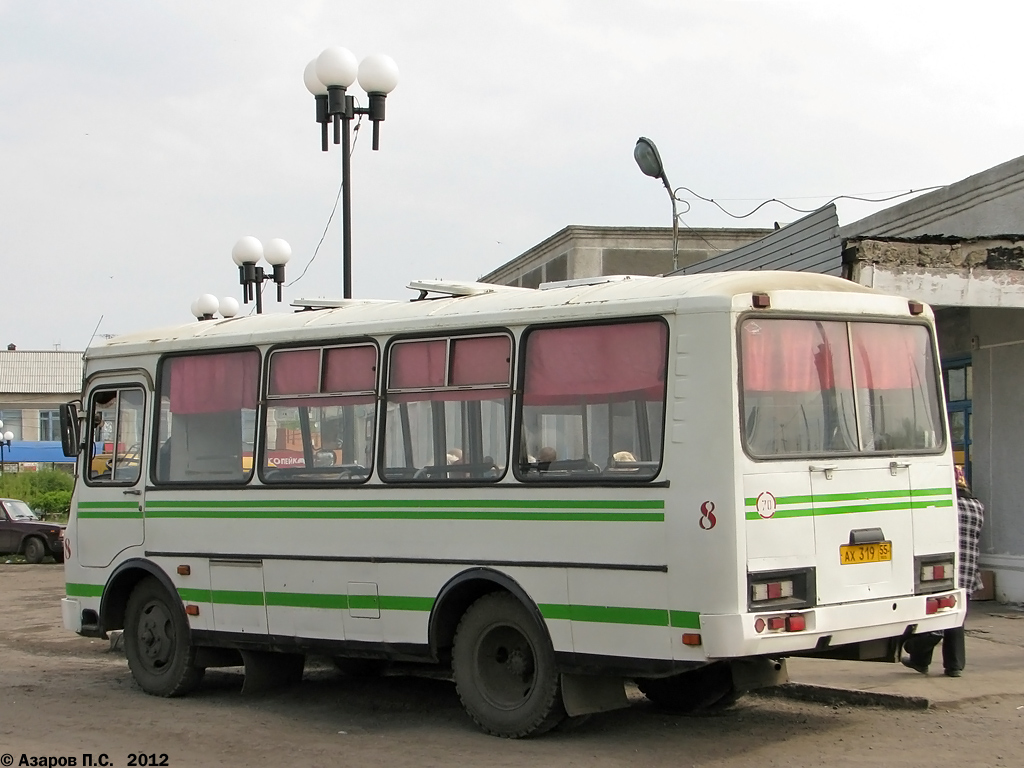 Омская область, ПАЗ-3205-110 № 8