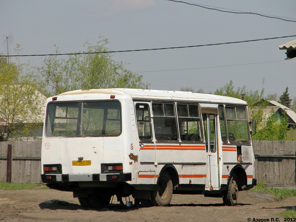 Омская область, ПАЗ-3205 (00) № 5