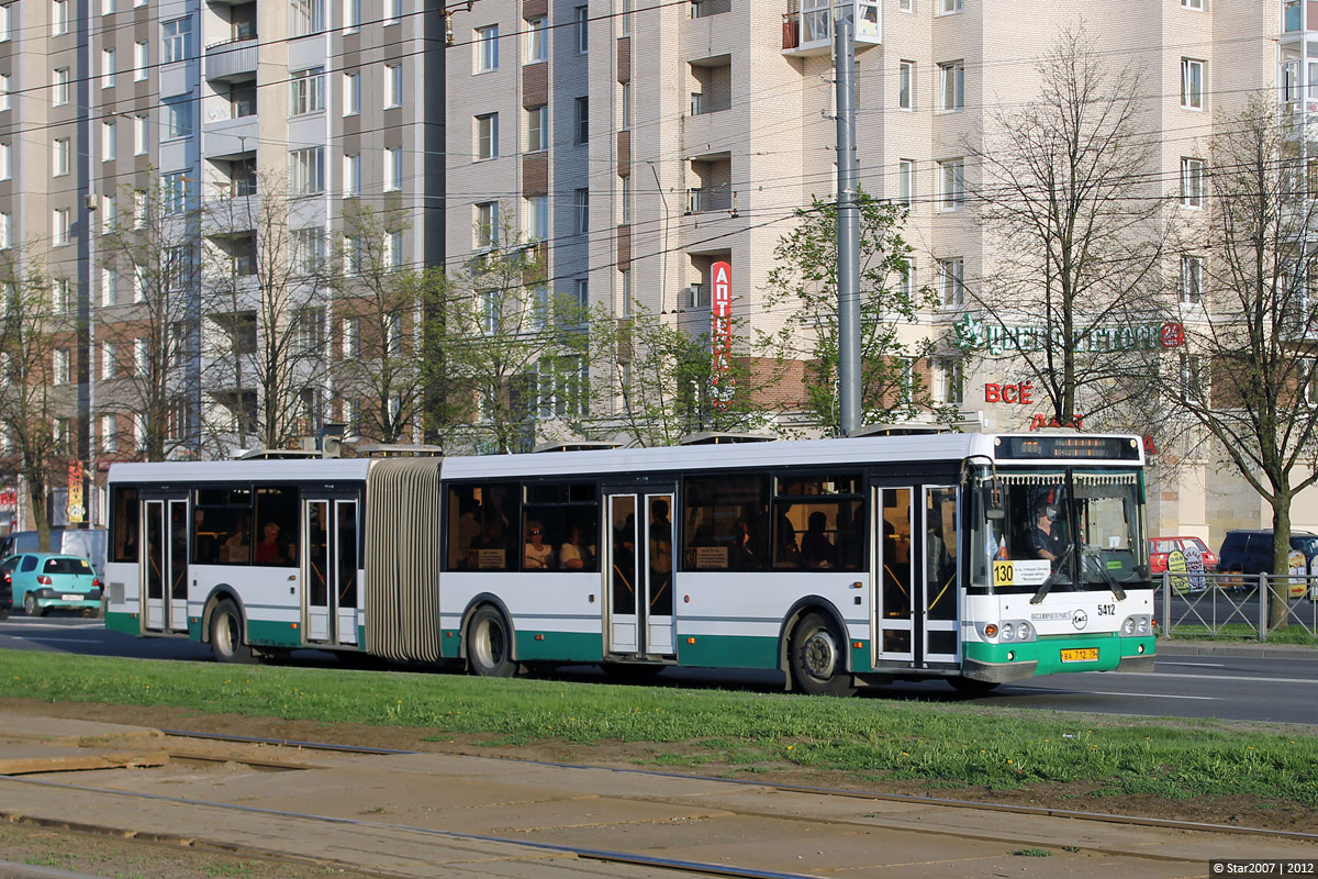 Sankt Peterburgas, LiAZ-6213.20 Nr. 5412