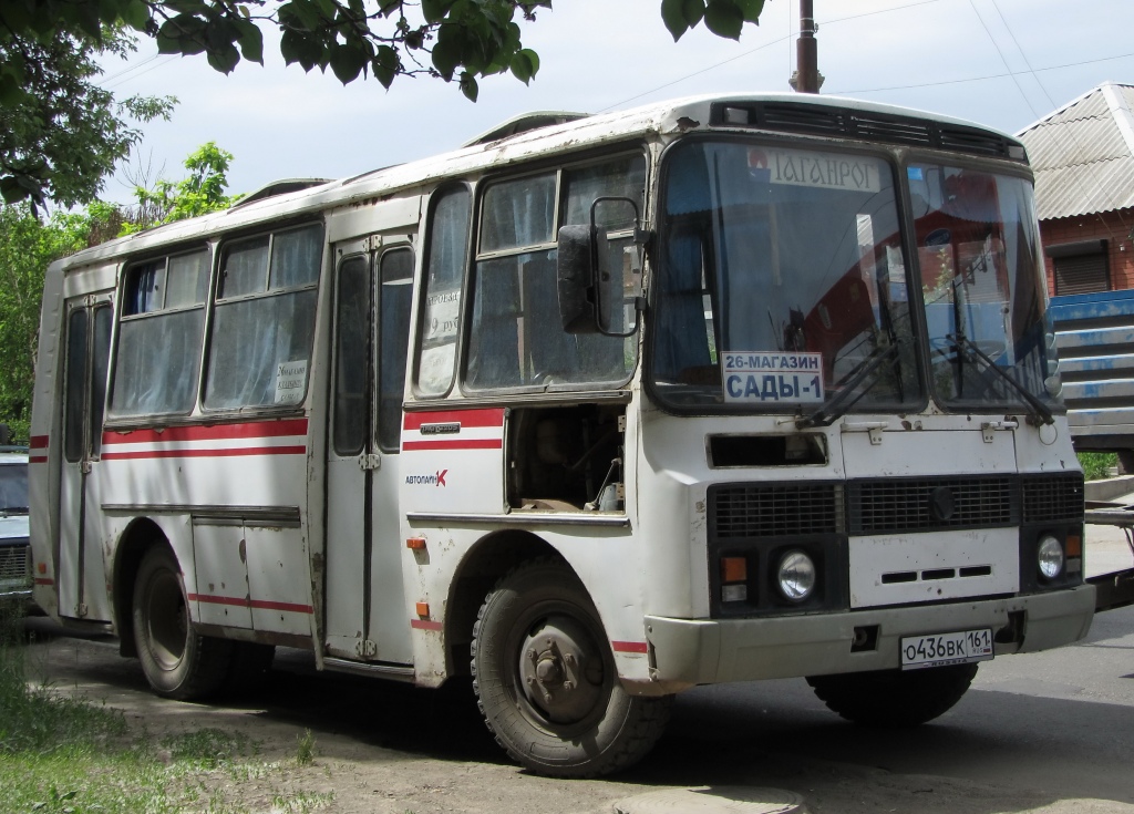 Ростовская область, ПАЗ-32051-110 № О 436 ВК 161