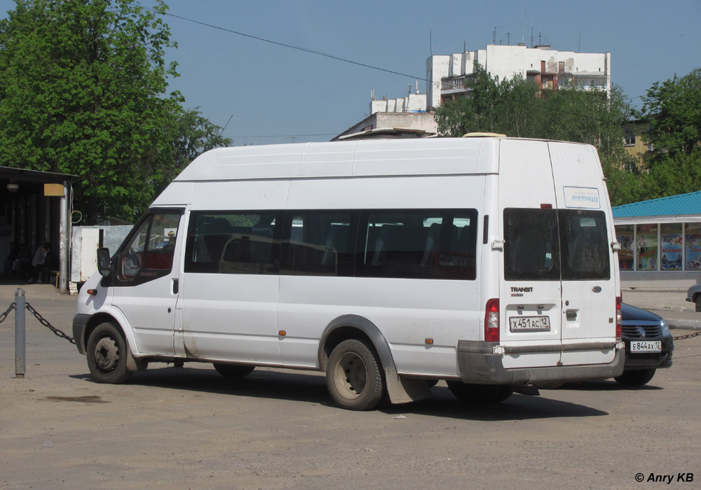 Марий Эл, Нижегородец-222702 (Ford Transit) № Х 451 АС 12