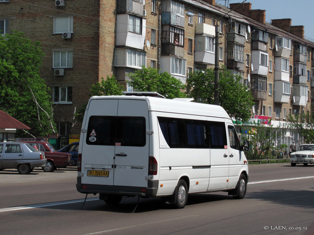 Полтавская область, Mercedes-Benz Sprinter W903 316CDI № BI 3265 AA