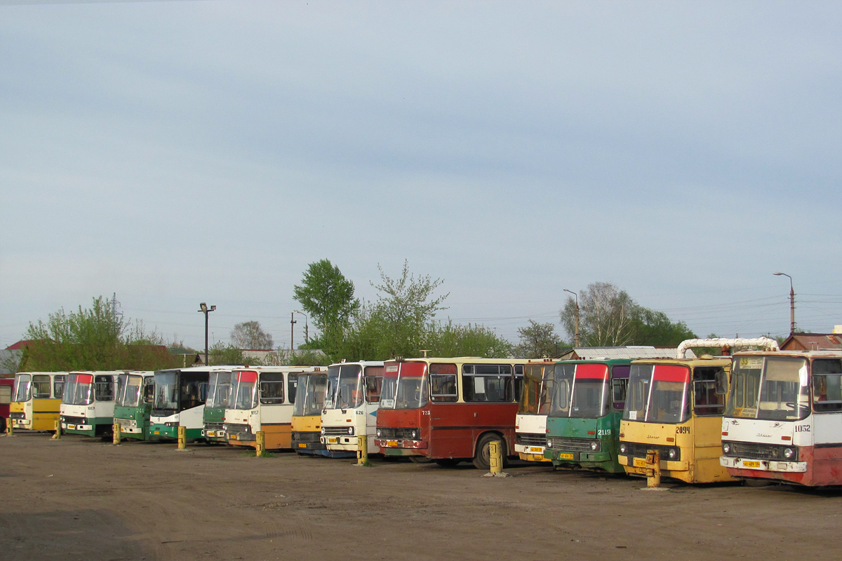 Пензенская вобласць, Ikarus 280.08A № 744; Пензенская вобласць, Ikarus 280.08 № 1057; Пензенская вобласць, Ikarus 280.08 № 626; Пензенская вобласць, Ikarus 280.08 № 723; Пензенская вобласць, Ikarus 280.08A № 2119; Пензенская вобласць — АТП