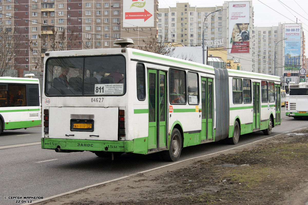 Москва, ЛиАЗ-6212.01 № 04627