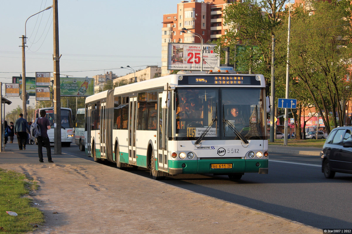 Санкт-Петербург, ЛиАЗ-6213.20 № 5512