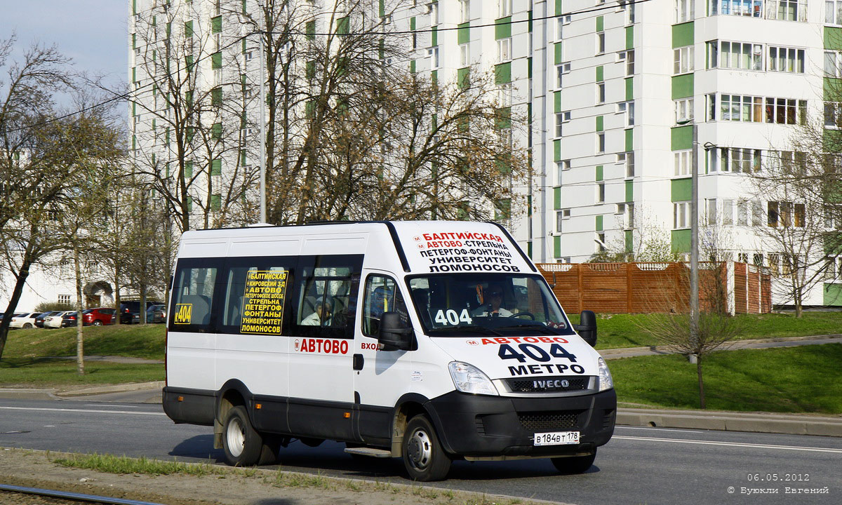 Санкт-Петербург, Нижегородец-2227UU (IVECO Daily) № В 184 ВТ 178