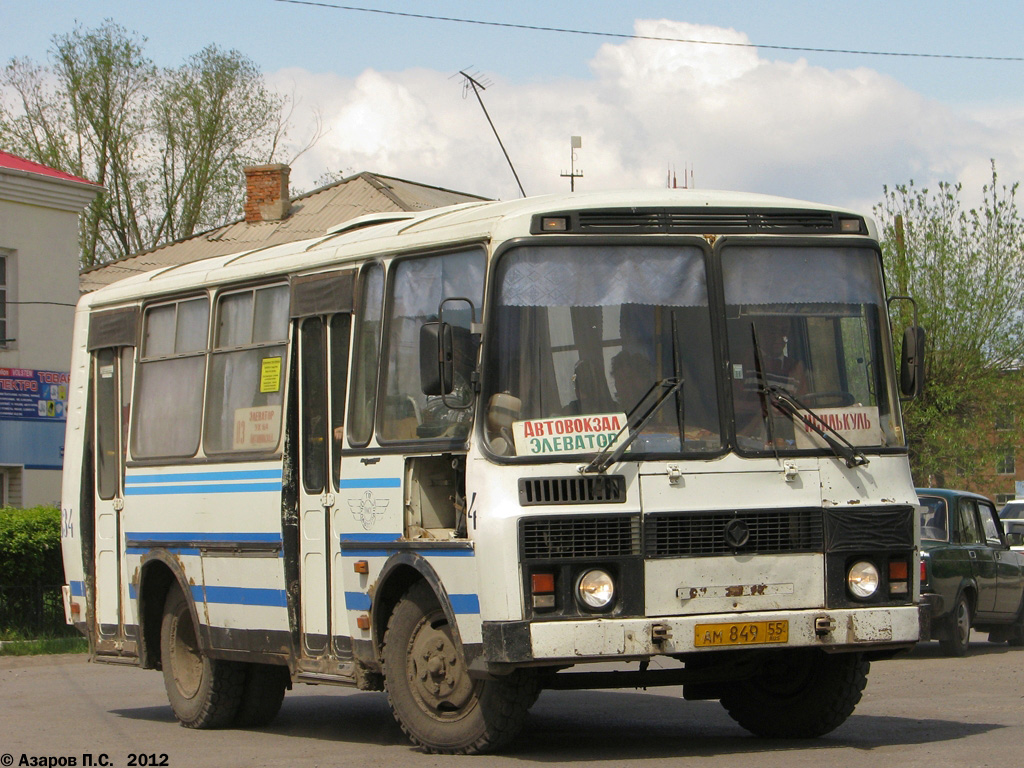 Omsk region, PAZ-32054 Nr. 1334