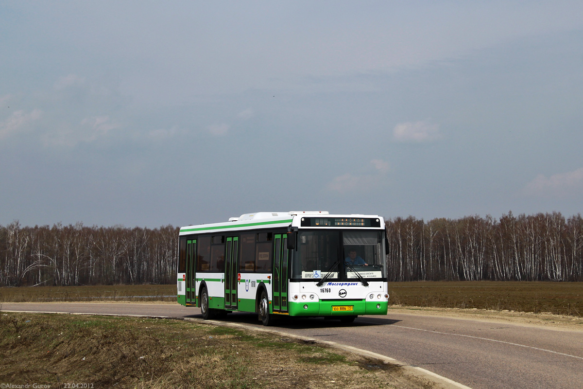 Москва, ЛиАЗ-5292.21 № 16760