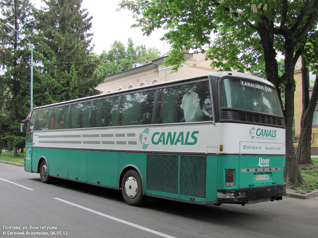 Poltava region, Setra S215HD (Spain) # CE 2950 AP