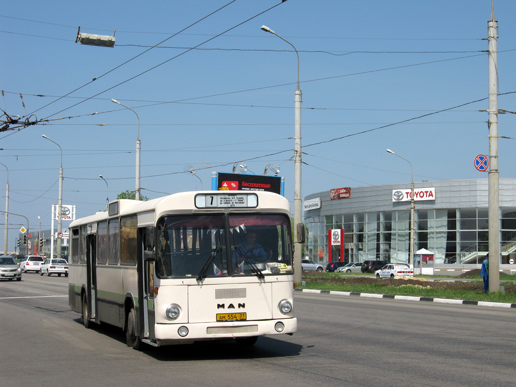 Белгородская область, MAN 789 SÜ240 № АМ 554 31