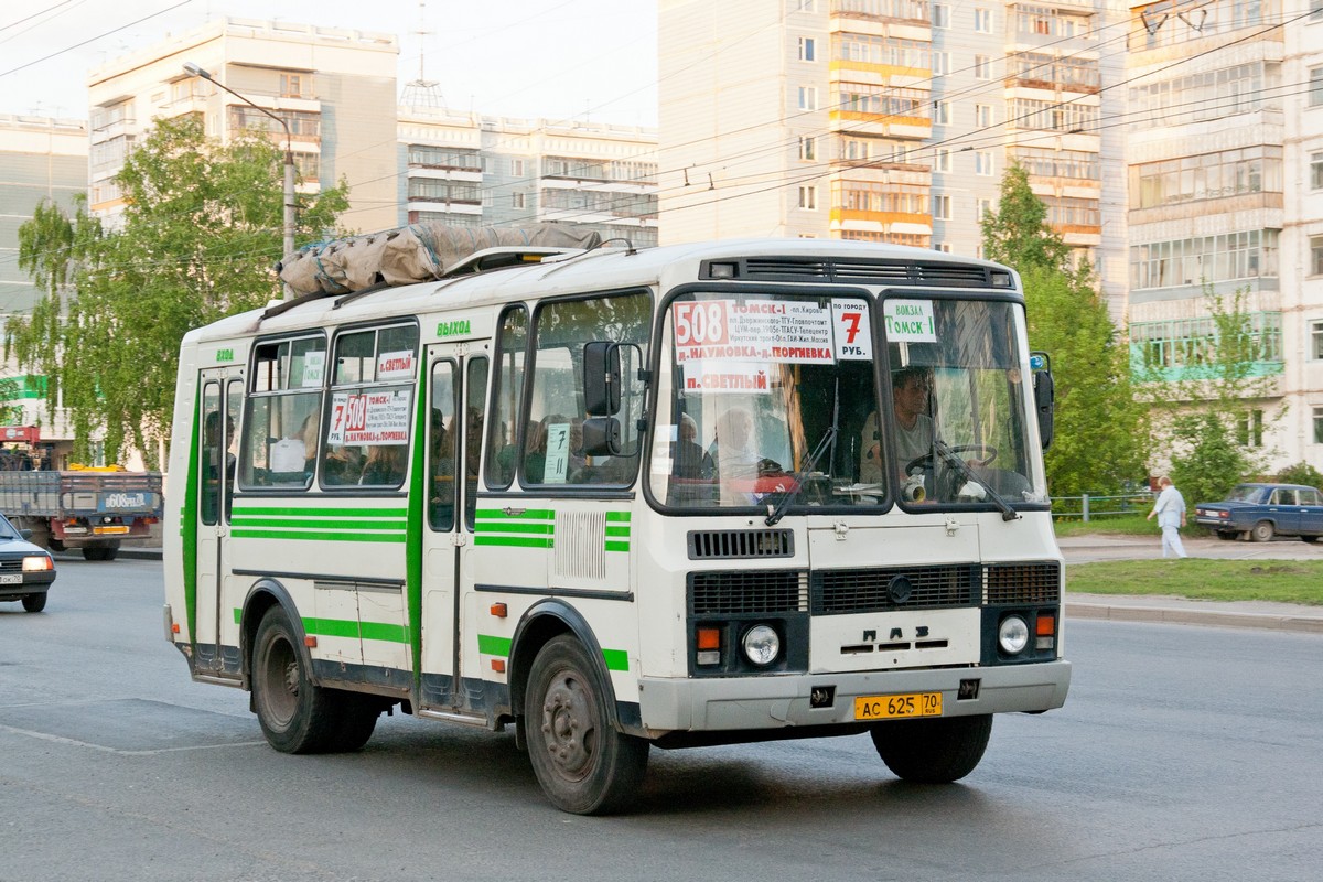 Томская область, ПАЗ-32054 № АС 625 70