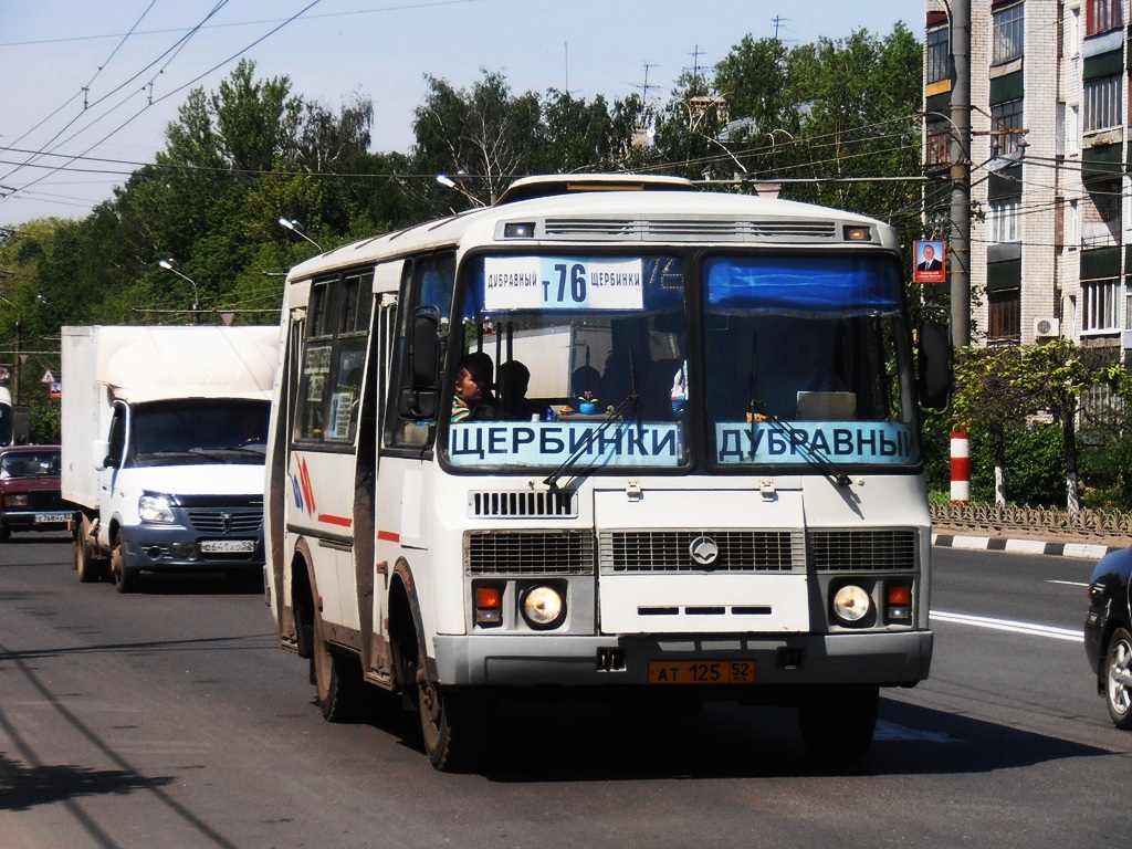 Нижегородская область, ПАЗ-32054 № АТ 125 52