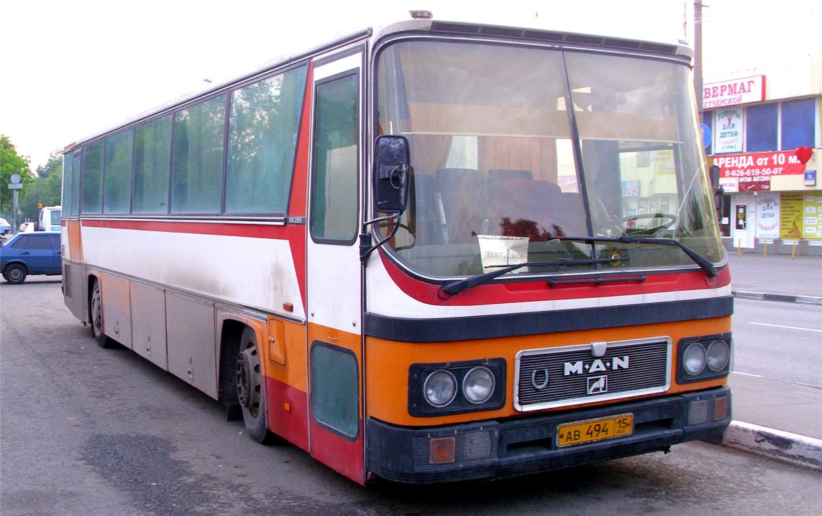 Северная Осетия, MAN 597 SR280 № АВ 494 15