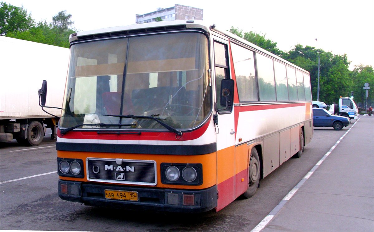 Северная Осетия, MAN 597 SR280 № АВ 494 15