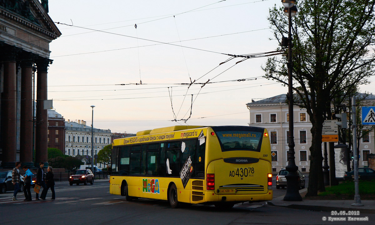 Санкт-Петербург, Scania OmniLink I (Скания-Питер) № 3287