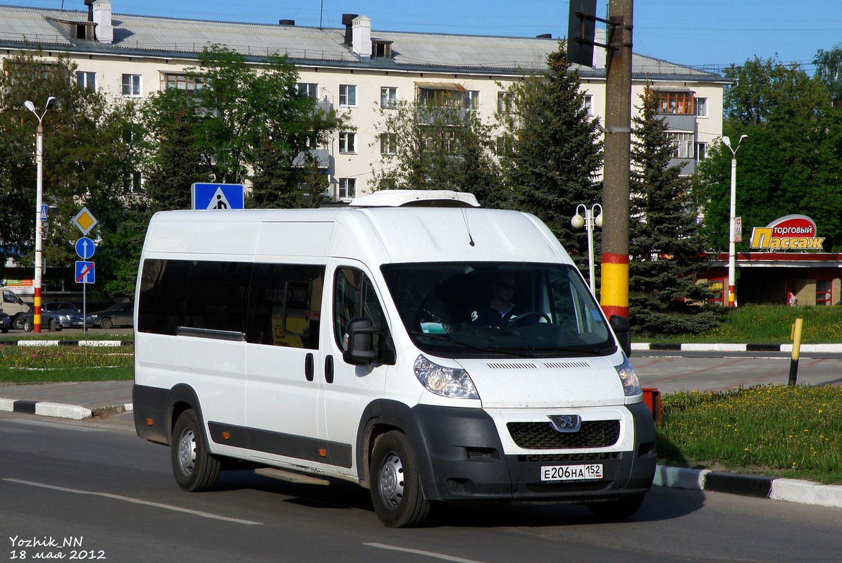 Нижегородская область, Нижегородец-2227SK (Peugeot Boxer) № Е 206 НА 152