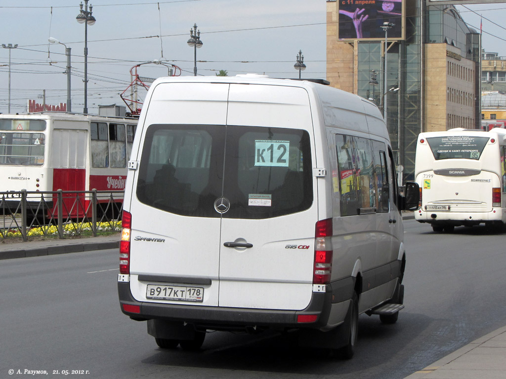 Санкт-Петербург, Луидор-22360C (MB Sprinter) № В 917 КТ 178