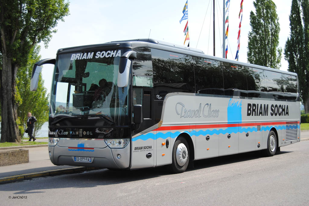 Francja, Van Hool TX16 Alicron Nr CD-077-FA