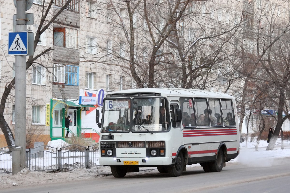 Томская область, ПАЗ-3205-110 № СС 081 70