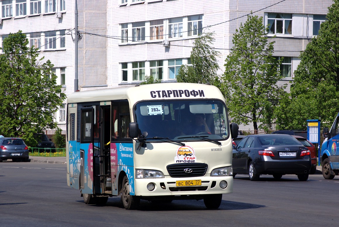 Moscow, Hyundai County SWB C08 (RZGA) # ВС 804 77