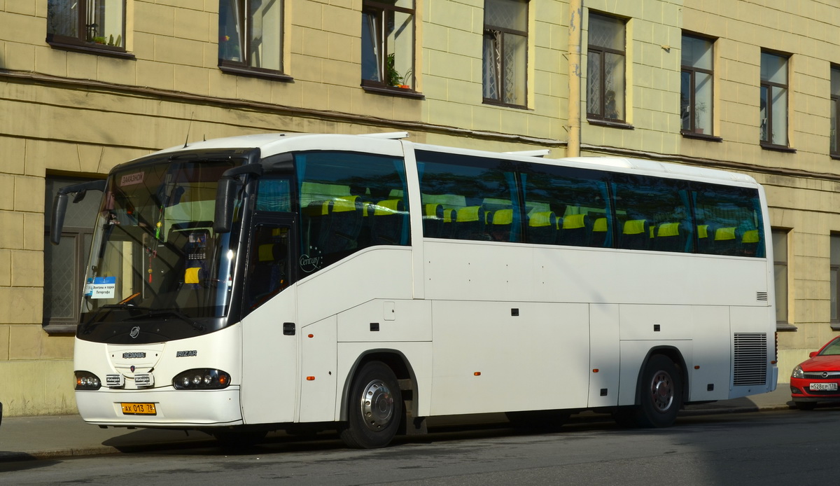 Санкт-Петербург, Irizar Century II 12.37 № АХ 013 78