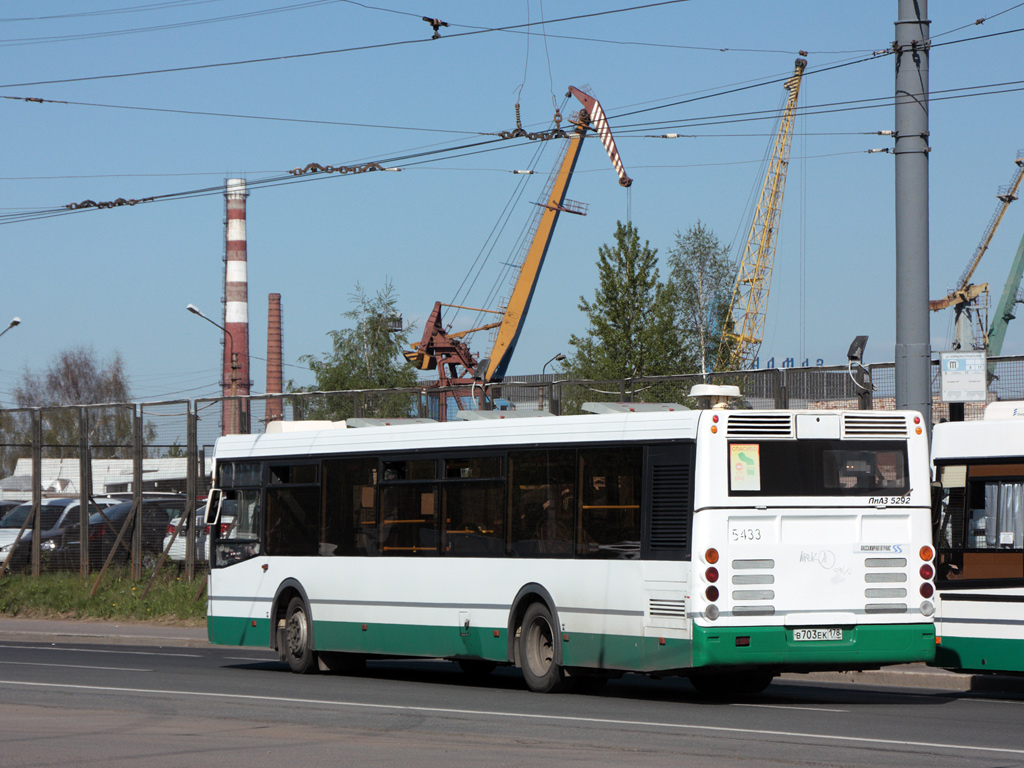 Санкт-Петербург, ЛиАЗ-5292.20 № 5433