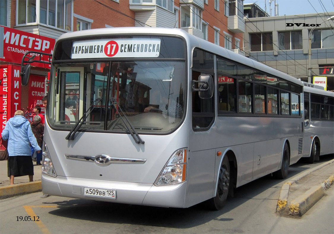 Приморский край, Hyundai New Super AeroCity 1F/L № А 509 ВВ 125