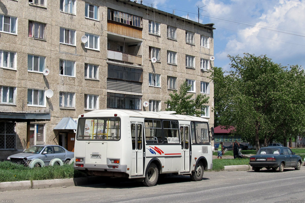 Свердловская область, ПАЗ-32054 № К 017 НР 96