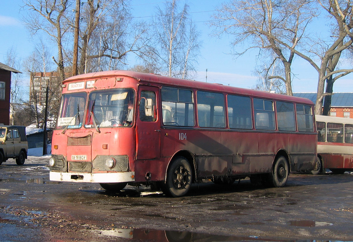 Вологодская область, ЛиАЗ-677М № 104