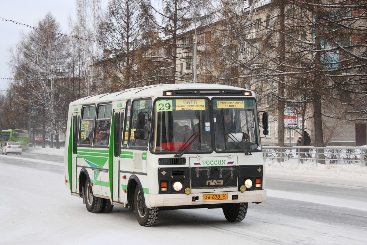 Томская область, ПАЗ-32054 № АА 678 70