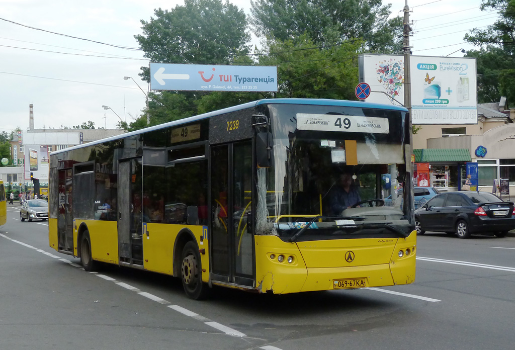 Киев, ЛАЗ A183D1 № 7239