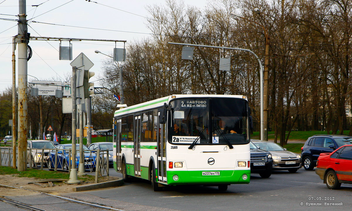 Санкт-Петербург, ЛиАЗ-5293.53 № 3569