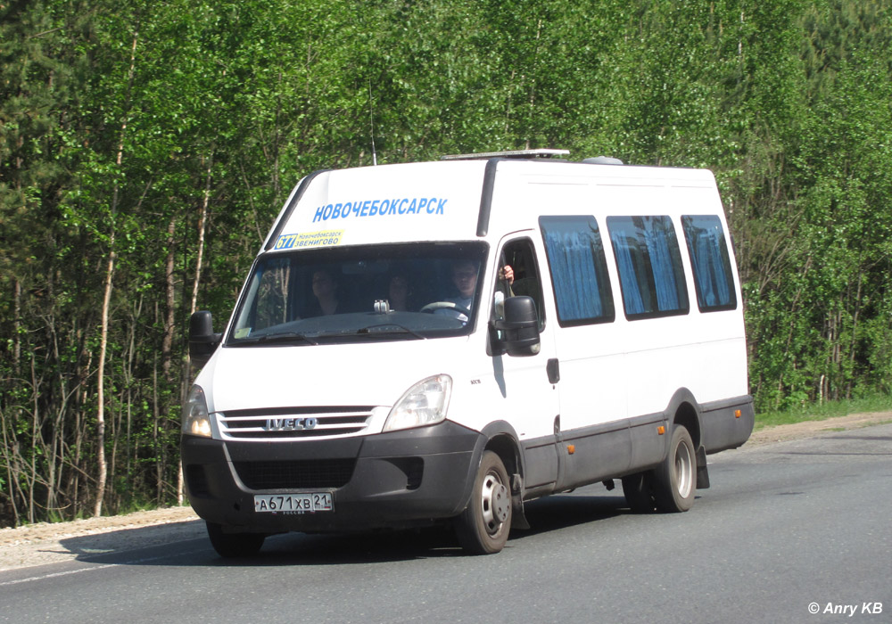 Чувашия, IVECO Daily 50C15V № А 671 ХВ 21