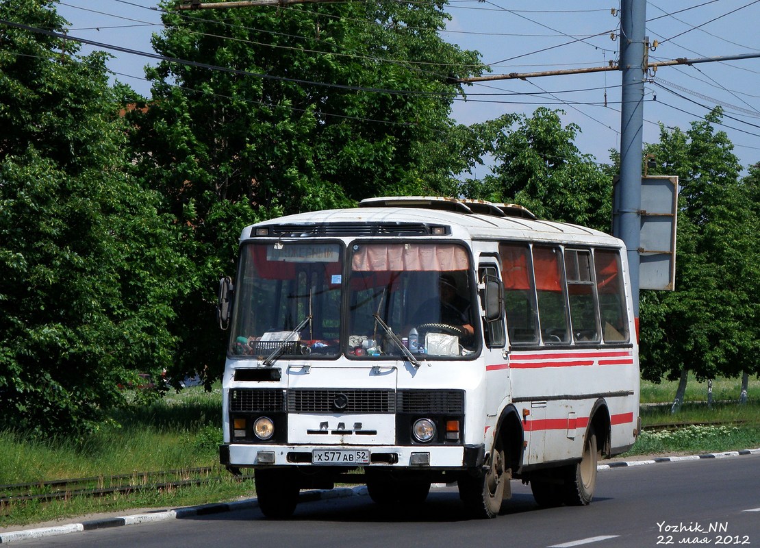 Нижегородская область, ПАЗ-3205-110 № Х 577 АВ 52