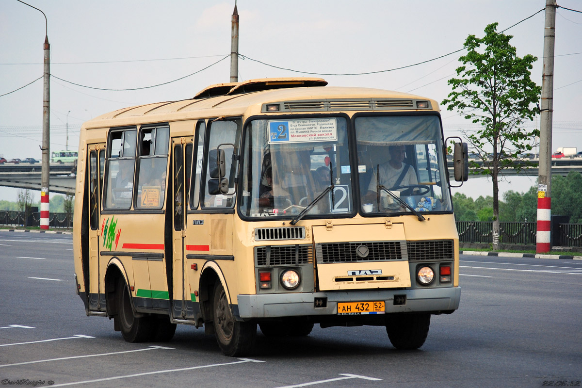 Нижегородская область, ПАЗ-32054 № АН 432 52