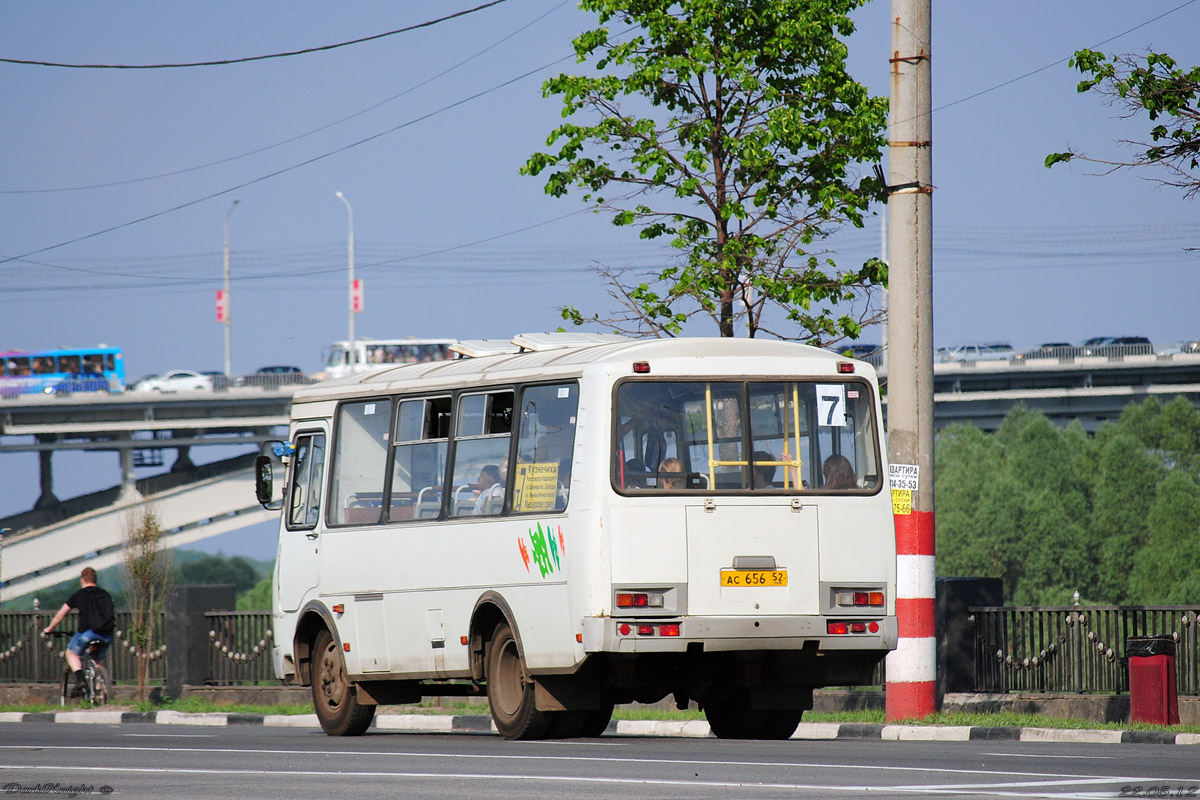 Нижегородская область, ПАЗ-32054 № АС 656 52