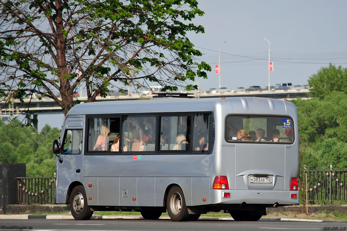 Нижегородская область, Hyundai County LWB C09 (ТагАЗ) № К 083 АВ 152