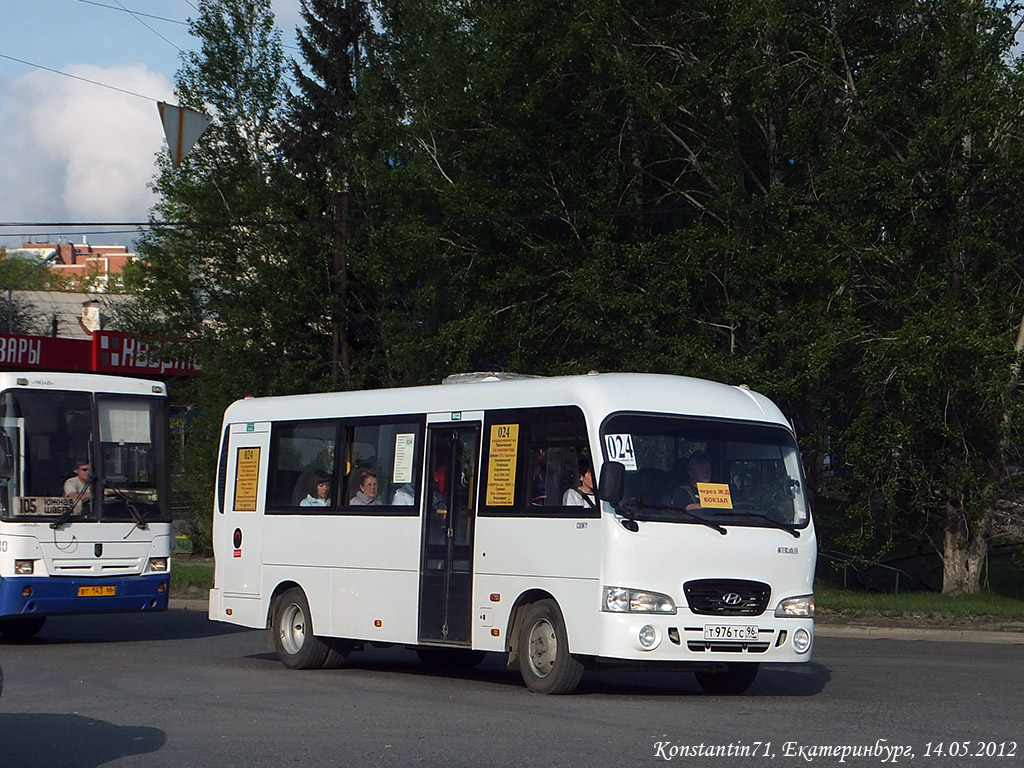 Свердловская область, Hyundai County LWB (ТагАЗ) № Т 976 ТС 96