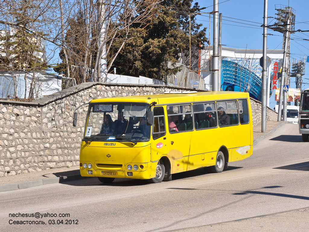 Севастополь, Богдан А09202 № CH 0248 AA