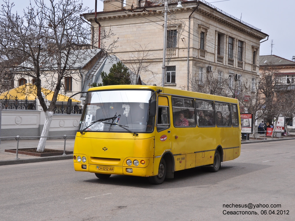 Севастополь, Богдан А09201 № CH 0252 AA