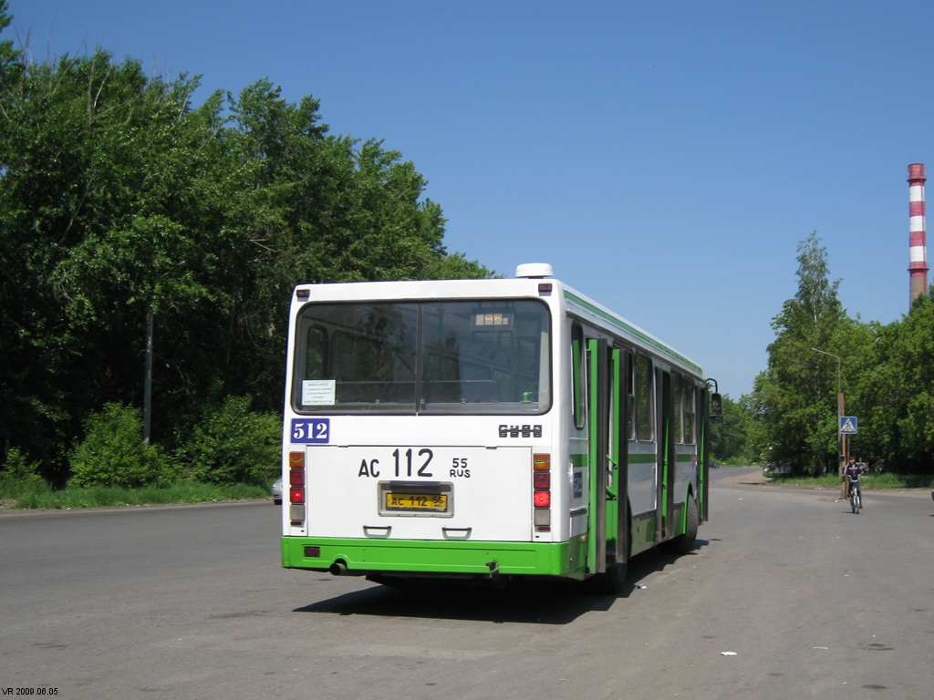 Omsk region, LiAZ-5256.45 Nr. 512