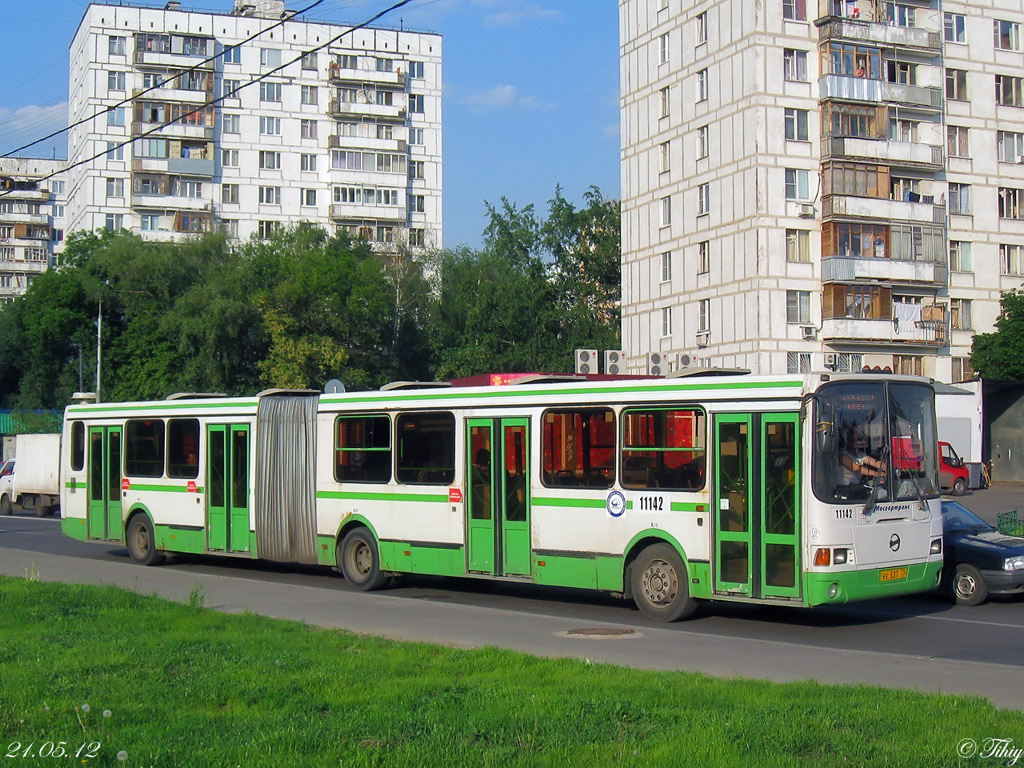 Москва, ЛиАЗ-6212.01 № 11142