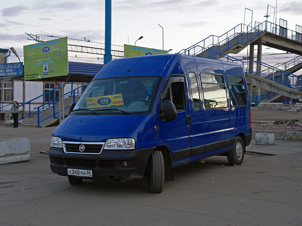 Иркутская область, FIAT Ducato 244 [RUS] № С 240 УН 38 — Фото — Автобусный  транспорт