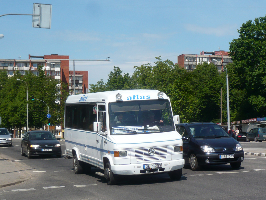 Литва, Mercedes-Benz T2 709D № GBR 289