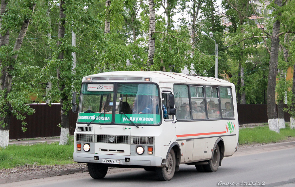 Нижегородская область, ПАЗ-32054 № А 399 УК 152