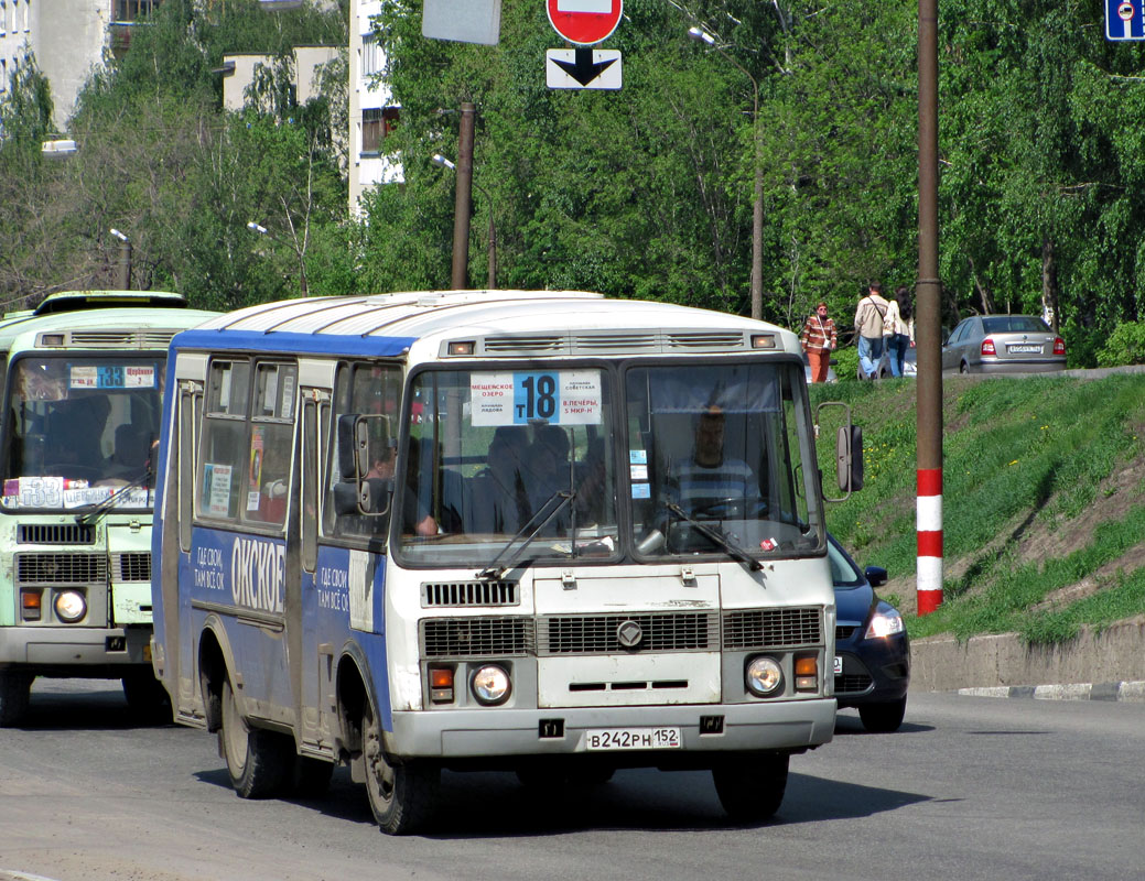 Нижегородская область, ПАЗ-32054 № В 242 РН 152