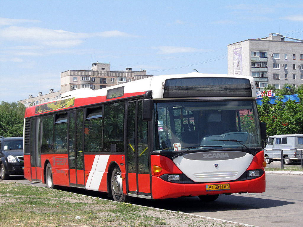 Полтавская область, Scania OmniCity I № BI 3011 AA