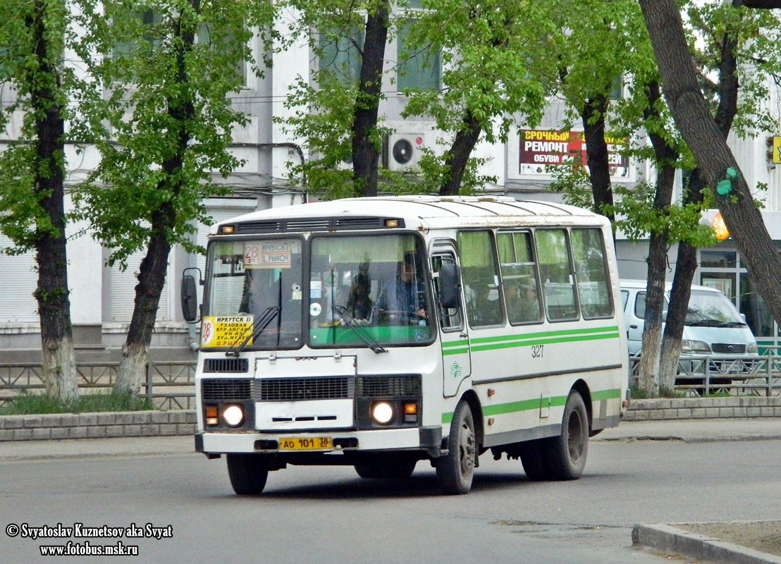 Иркутская область, ПАЗ-32054 № 327